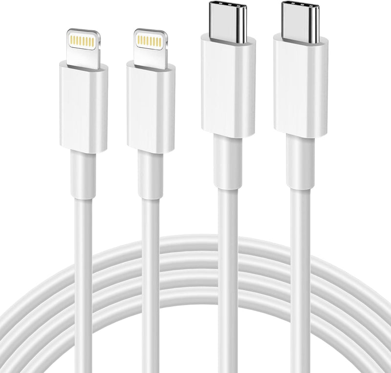 APFEN APF-L003 苹果MFi认证USB-C转Lightning快充数据线双条装