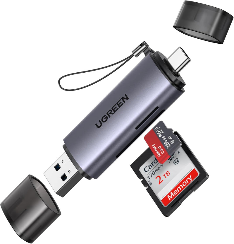 UGREEN 绿联二合一USB C及USB 3.0读卡器立省33%