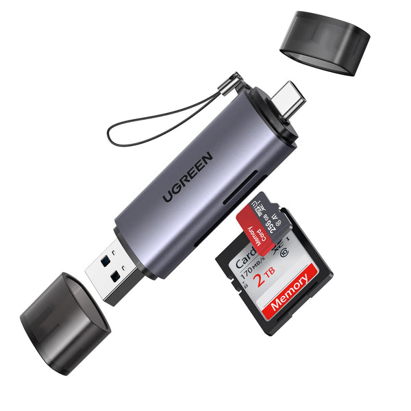 UGREEN 50706 SD读卡器 USB C USB 3.0 二合一