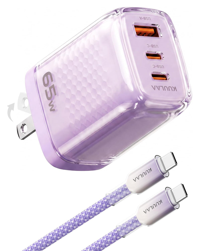 KUULAA KL-CD73 65W GaN USB-C充电器