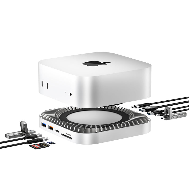 RayCue Mac mini M4 支架扩展坞