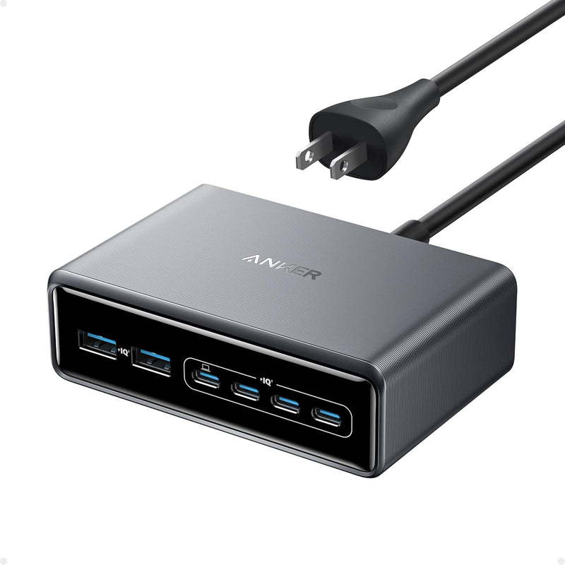 Anker Prime 200W 六口 GaN 桌面快充站
