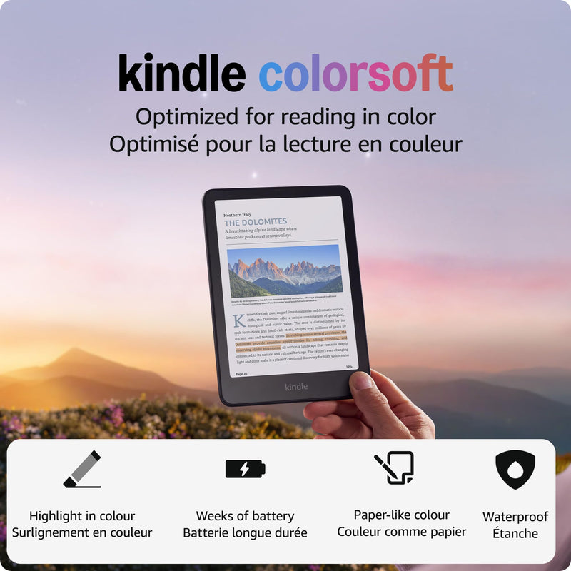 Amazon Kindle Colorsoft 16GB 彩色电子阅读器