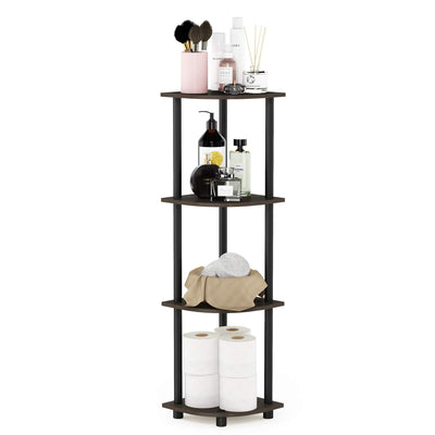 Furinno 12078DB-WG/BK 转角置物架书架