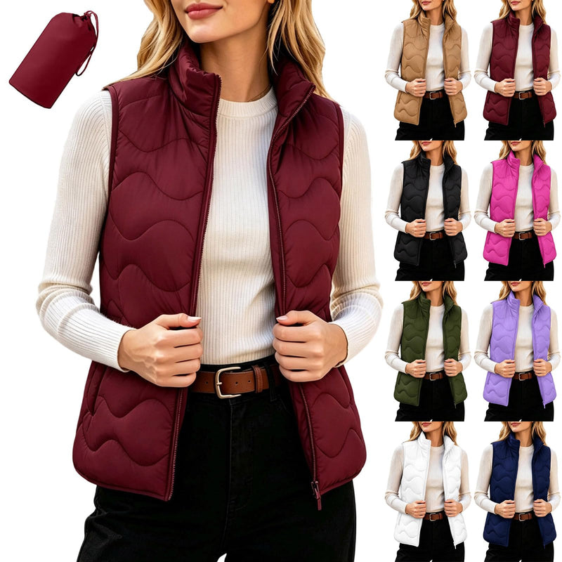 BOXIACEY fall vest for women 女士轻薄保暖背心