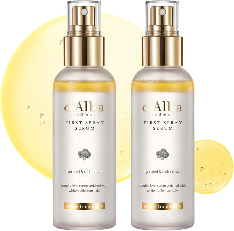 d'alba 白松露水光肌喷雾/空姐喷雾 2瓶装 (100ml*2/深层补水/抗氧化)