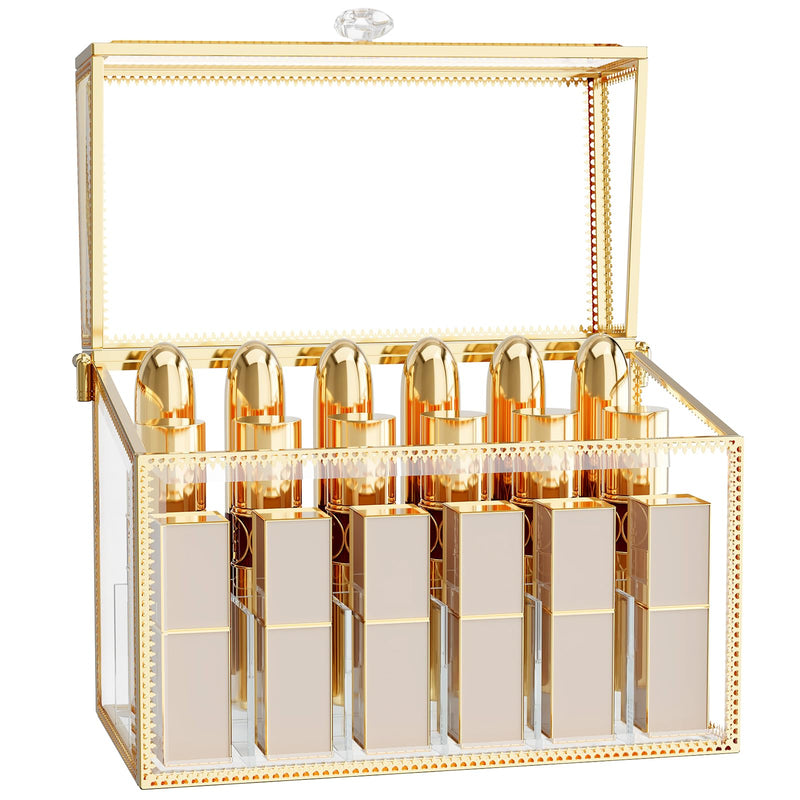 CoralHouse Lipstick Organizer 玻璃口红收纳盒