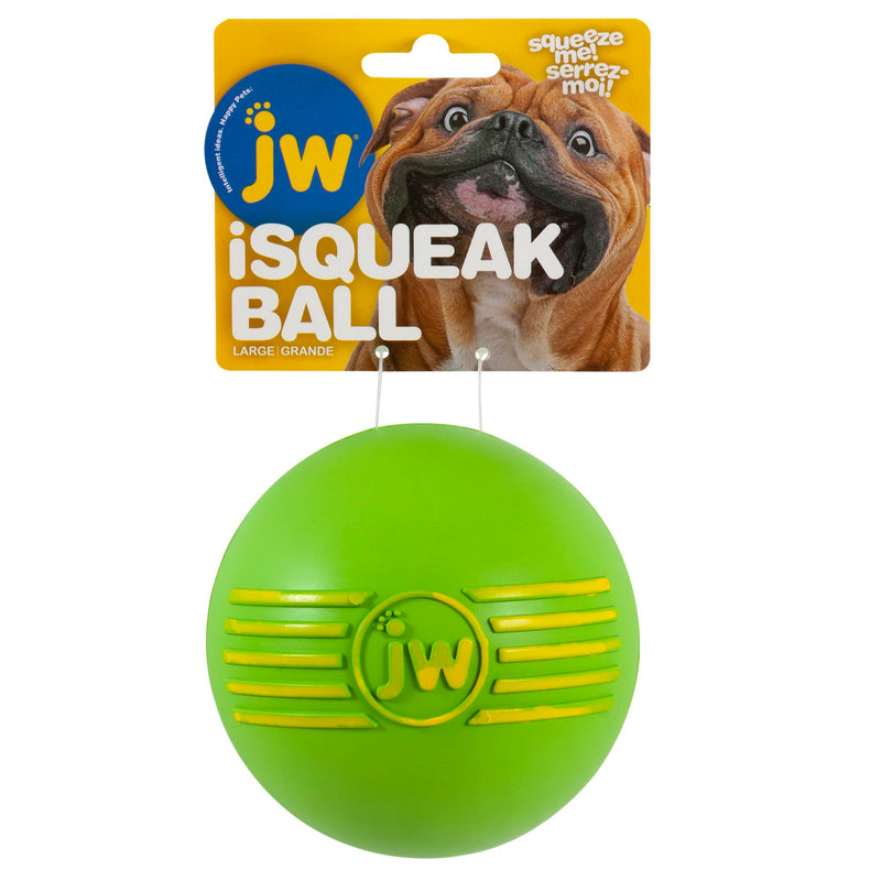 JW 43032 iSqueak 橡胶狗狗玩具球
