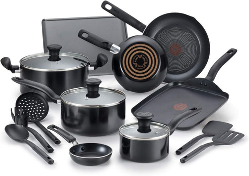 T-FAL 16件套不粘锅锅具