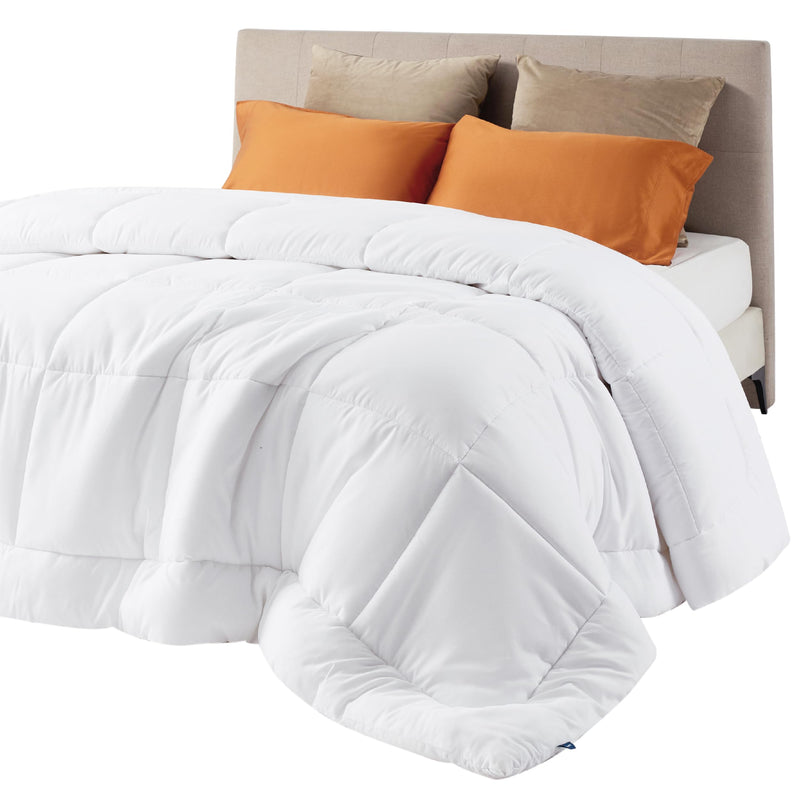 Bedsure Comforter-Solid-300gsm 羽绒替代四季被芯