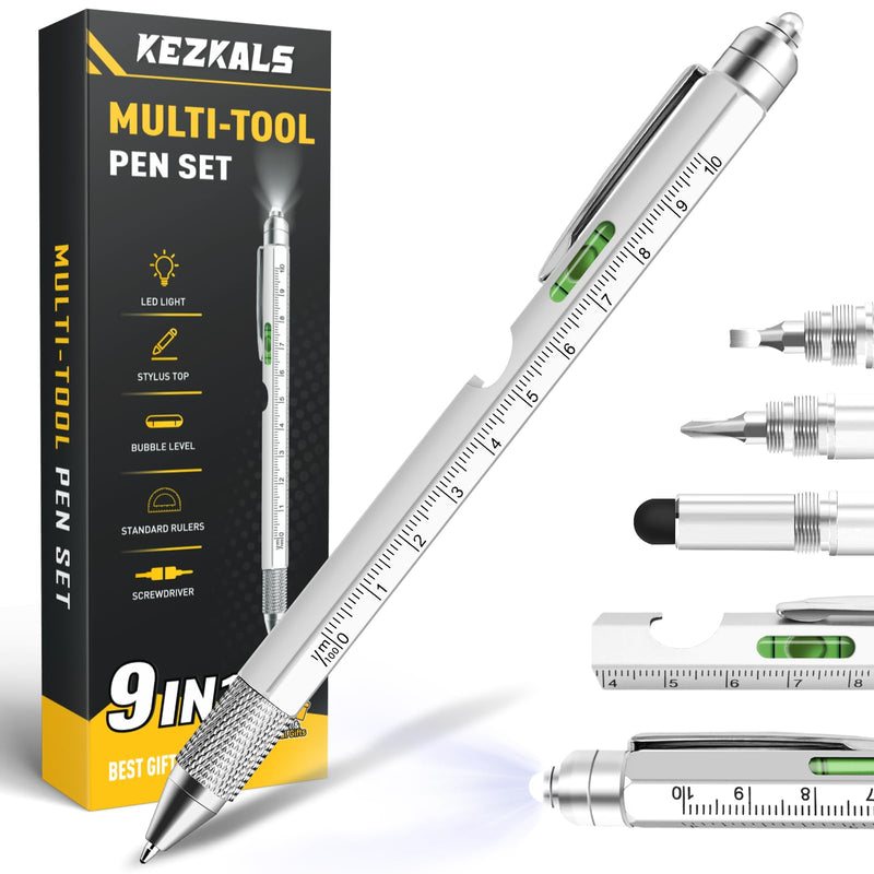 KEZKALS LP0058-SL-SET 9合1多功能工具笔