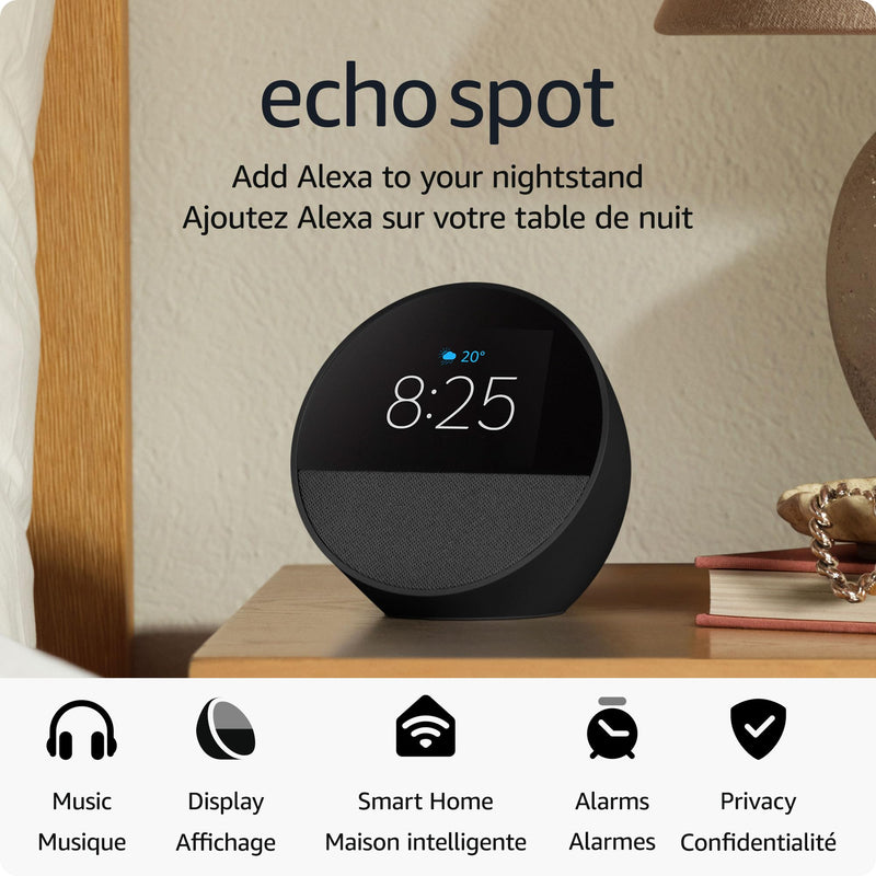 亚马逊 Echo Spot 智能闹钟