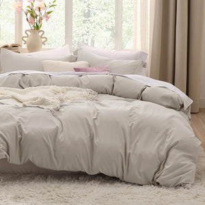 Bedsure Duvet Cover Set-Washed Cotton Like 被套三件套