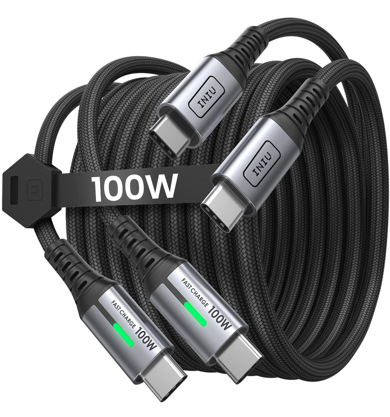 INIU DI-D5CC 双6.6英尺100W USB-C快充线