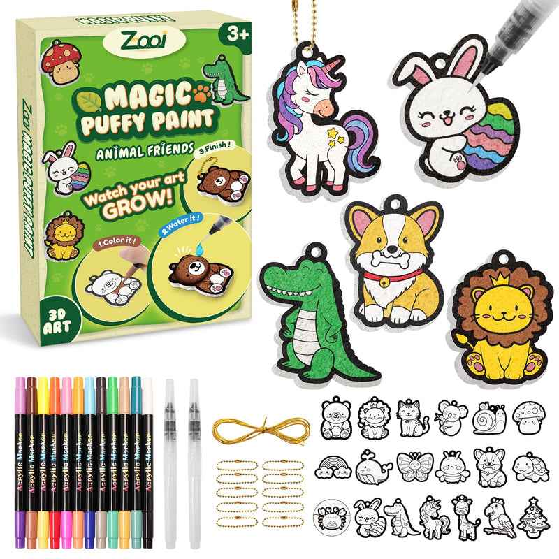 ZOOI WJ0194 儿童魔法膨胀画手工套装