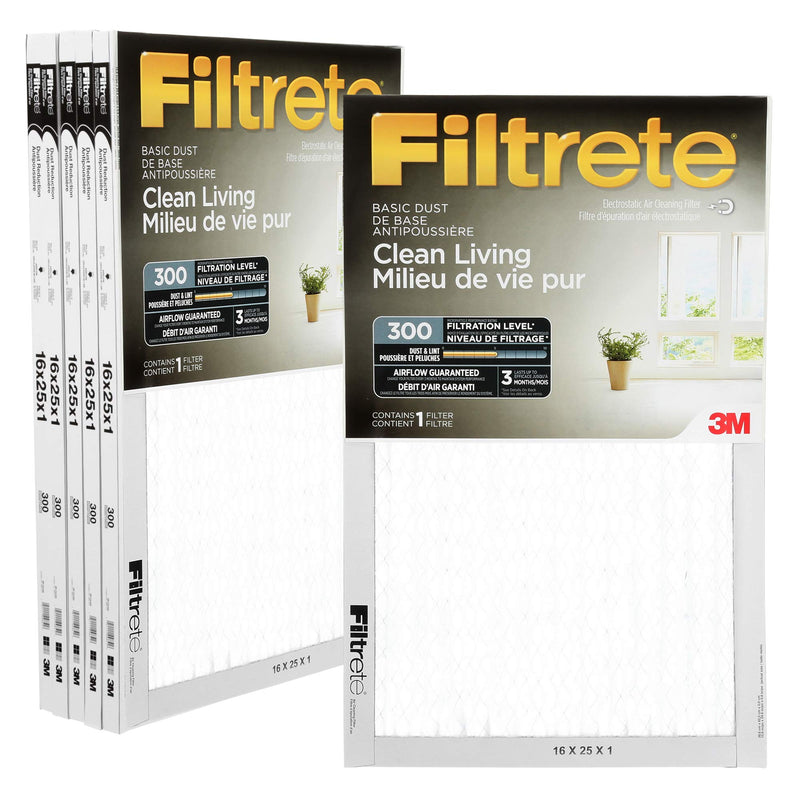 Filtrete 9851DC-NA 三月褶式空气滤芯 (6支装)