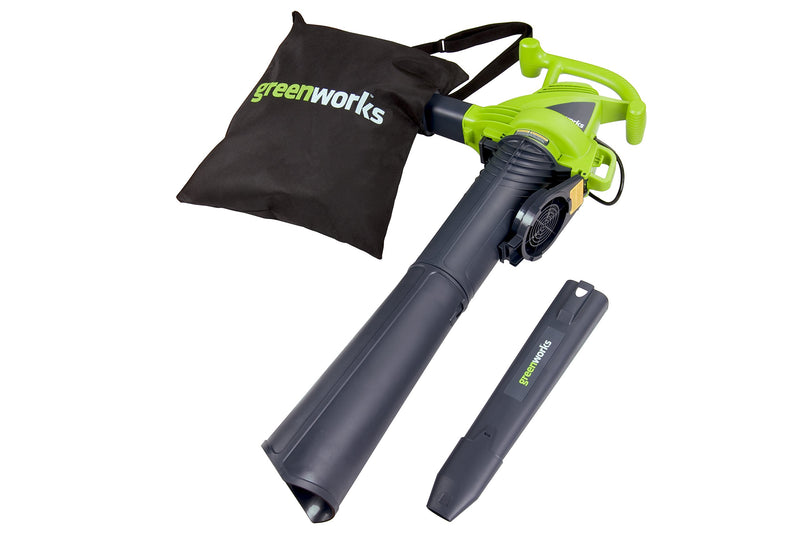 Greenworks 24022 2速有绳鼓风机/吸尘器