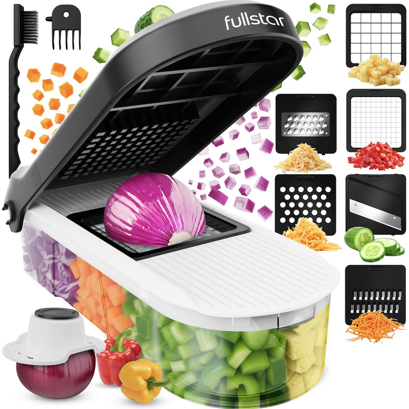 fullstar Compact 6-in-1 White 多功能切菜器