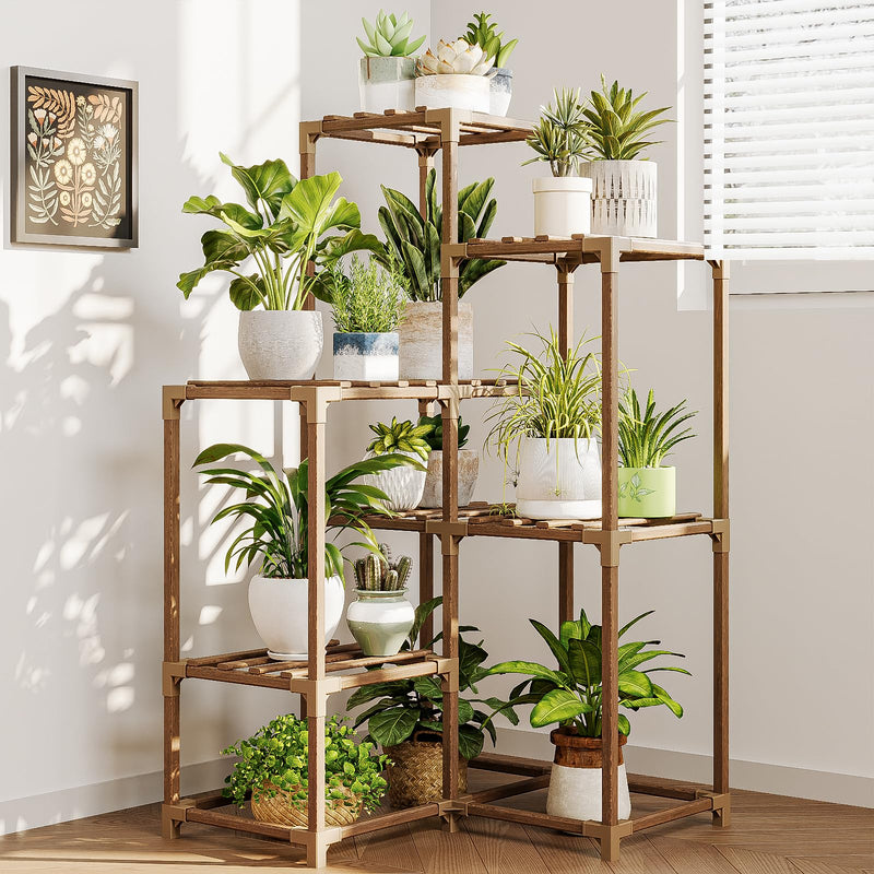 Bamworld 七层转角植物架