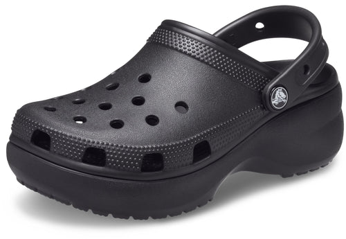 Crocs 女款厚底经典洞洞鞋｜