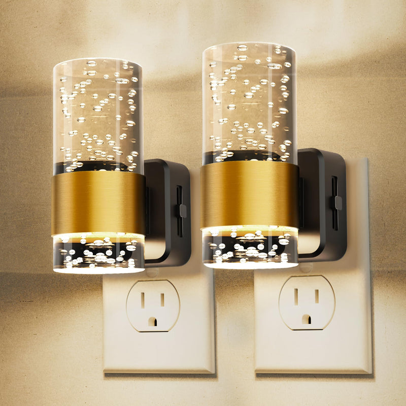 L LOHAS LED CA-GY197US-3000K-2 智能可调光小夜灯 (2个装)