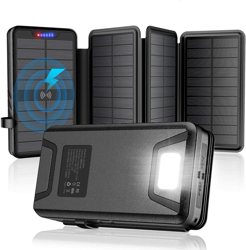 QiSa YD-820W 太阳能无线充电宝