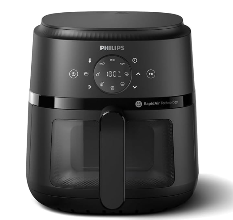 Philips 2000 Series 空气炸锅 (4.2L/可视窗口/13种模式/RapidAir技术) 黑色