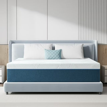 GELBIY 8 inch Twin Mattress, Gel Memory Foam Mattress with CertiPUR-US Certified Mattress in a Box, Pressure Relief & Medium Firm Mattress for Kid Adults