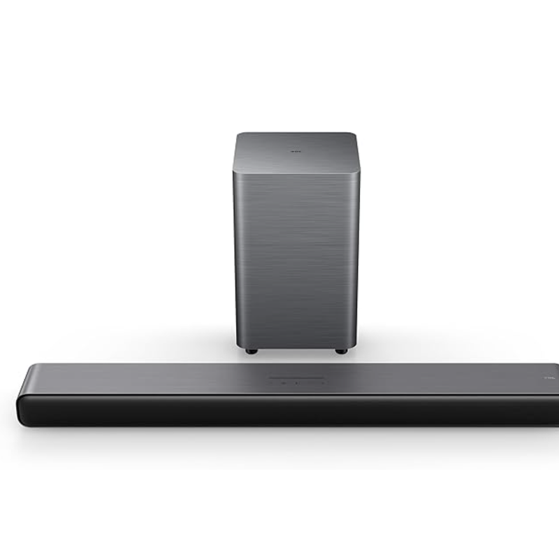 TCL S55H 2.1声道 Soundbar 音响 (Dolby Atmos/无线低音炮/DTS Virtual:X)