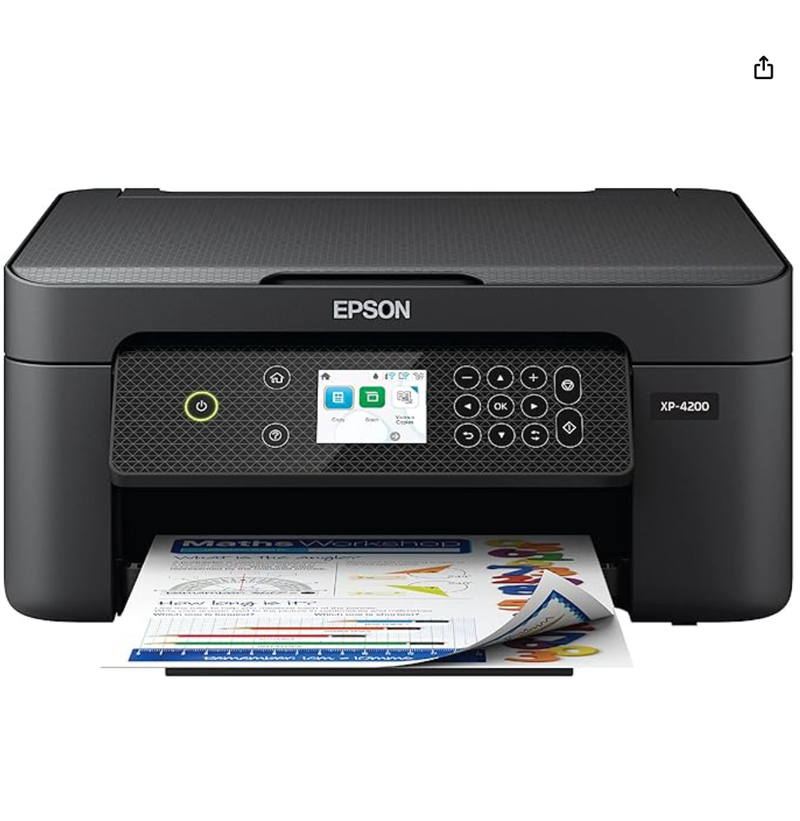 Epson 爱普生 XP-4200 彩色无线家用一体机
