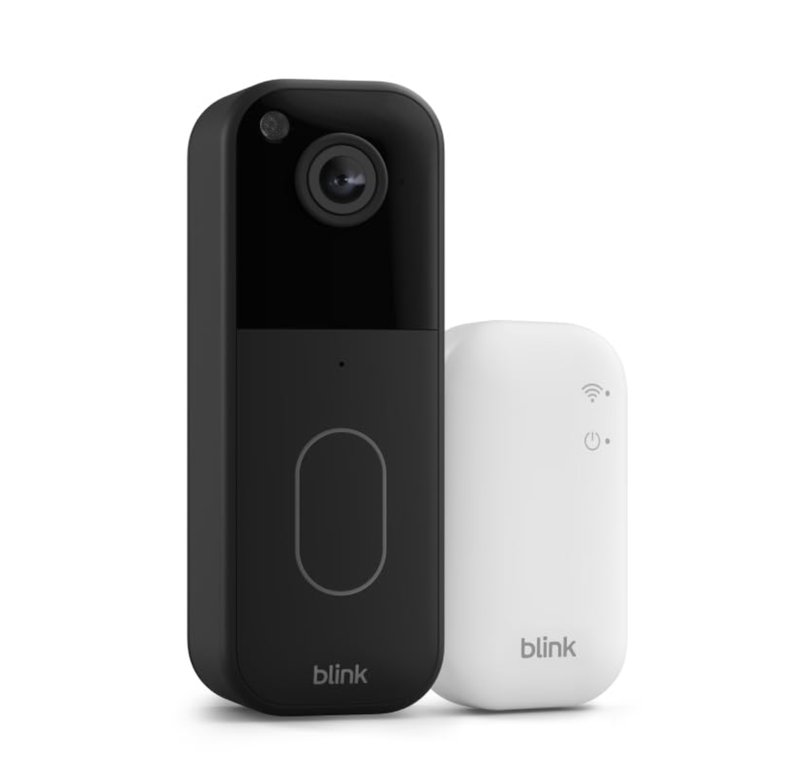 Blink 全新可视门铃系统 (含Sync Module Core/全身高清视野/2年续航) 黑色