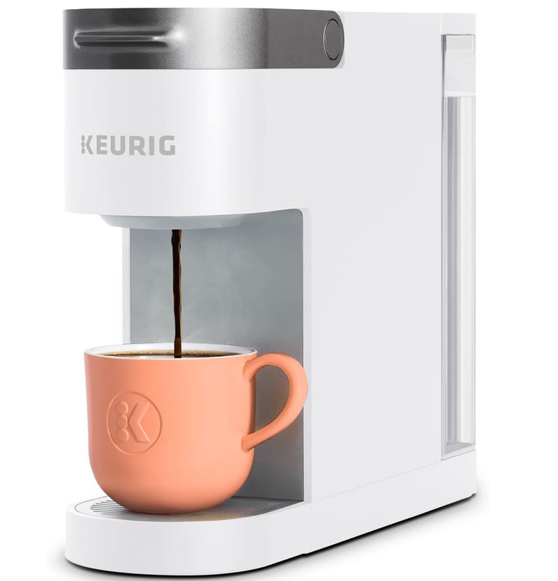 Keurig K-Slim 单杯K-Cup咖啡机（MultiStream萃取/按键操作/白色）