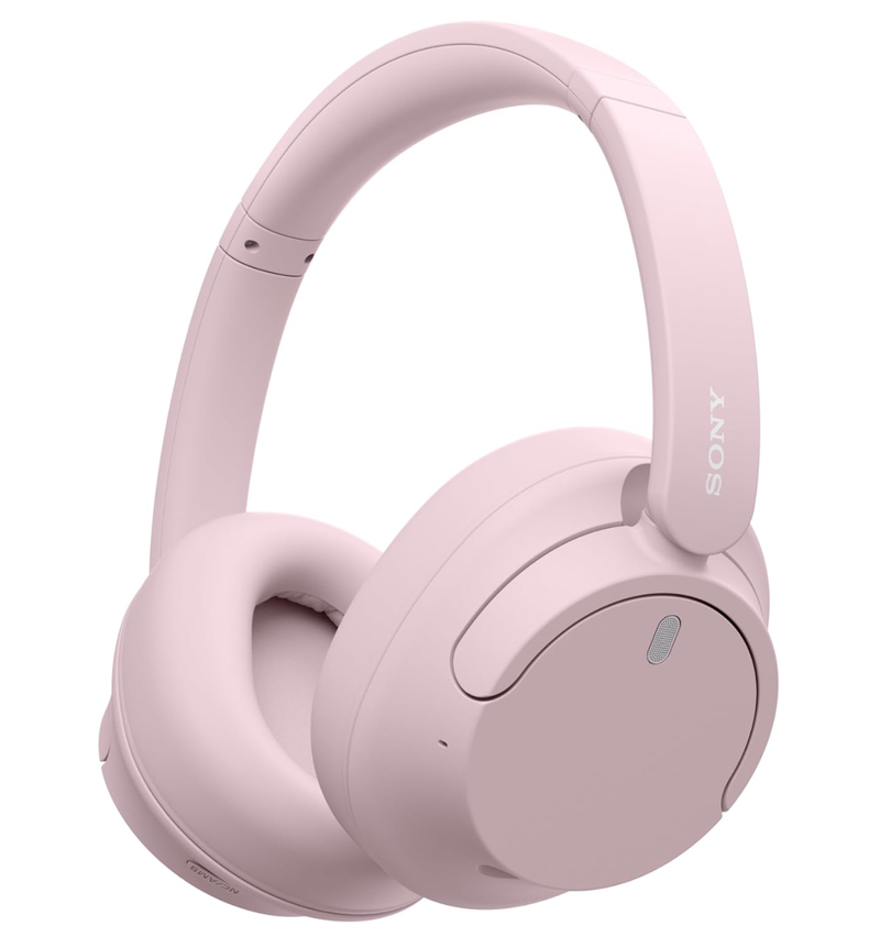 Sony 索尼 WH-CH720N 头戴式无线降噪耳机 (192g超轻/V1芯片/35小时续航) 樱花粉